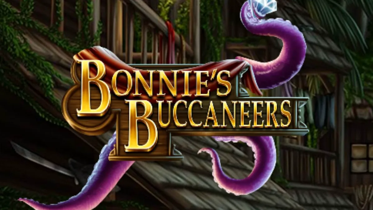 Cena de jogo do slot Bonnie’s Buccaneers com tema pirata