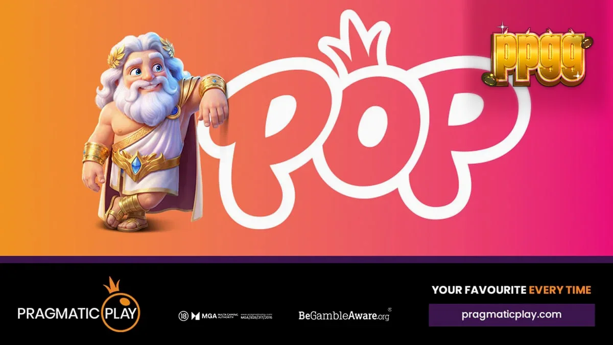 Interface colorida e moderna da nova marca de slots POP da Pragmatic Play